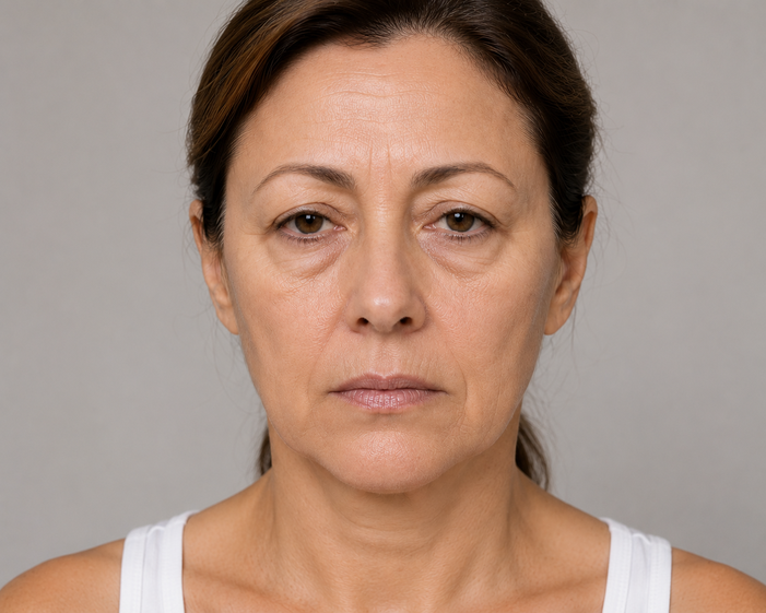 Eyelid Surgery (Blepharoplasty) — before