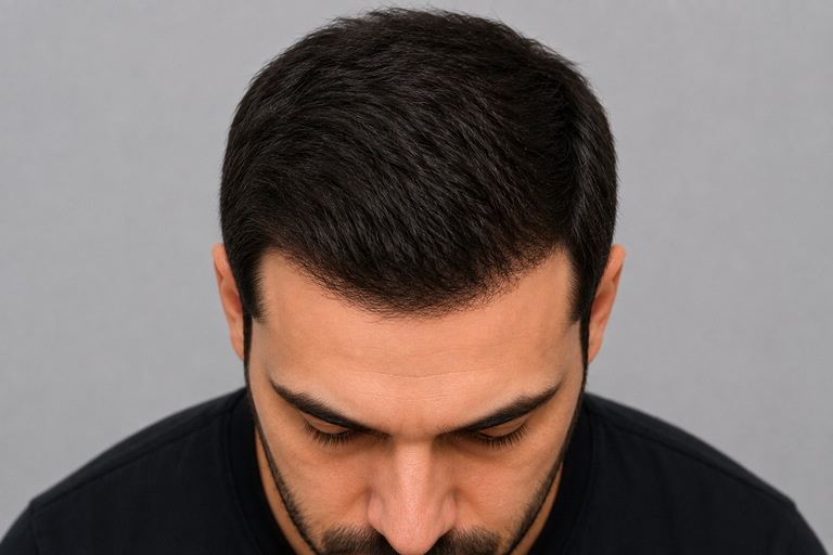 FUE Hair Transplant — after