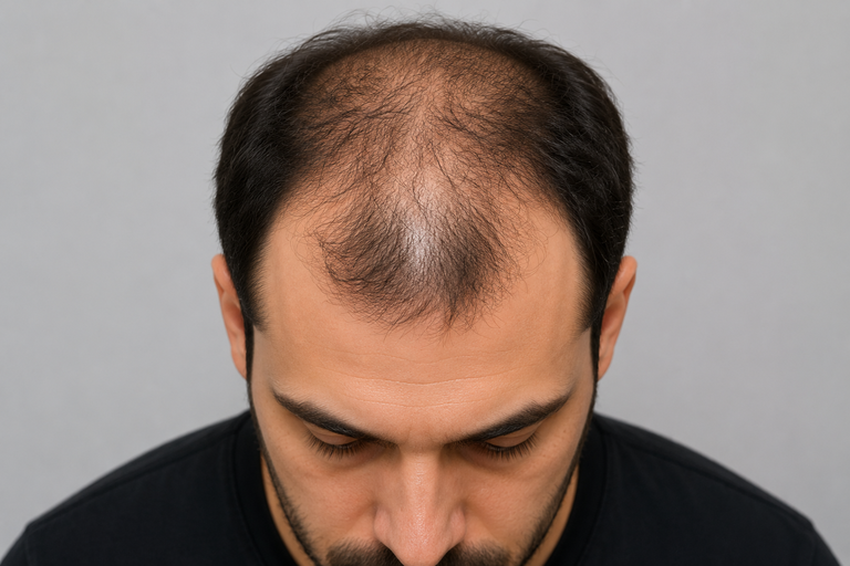 FUE Hair Transplant — before