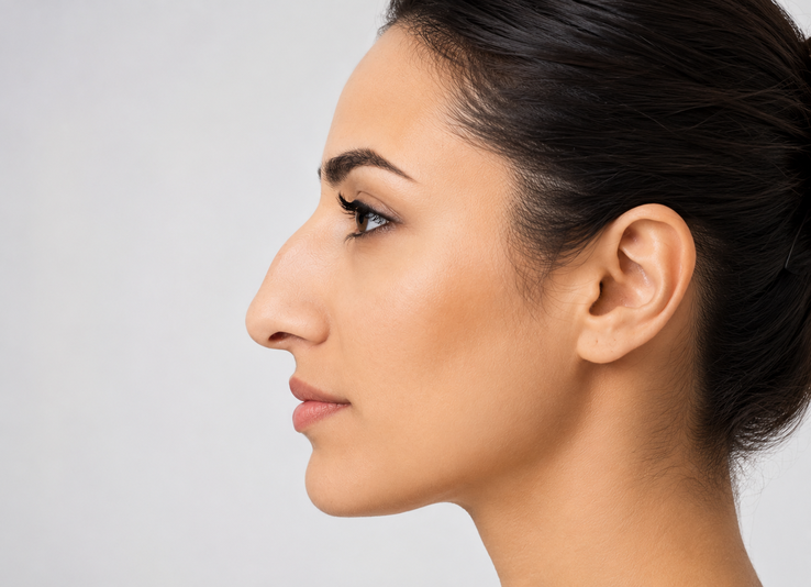 Nose Reshaping — before rhinoplasty