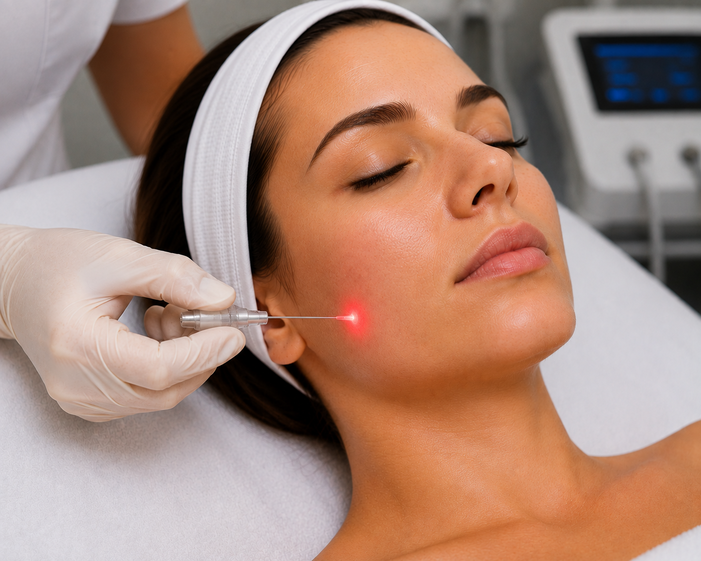 Practitioner performing Endolift