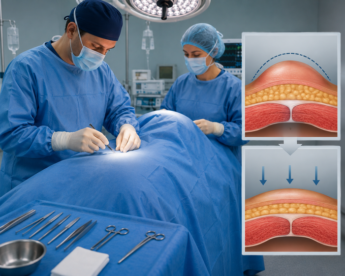 Surgeon consulting a patient about Monsplasty